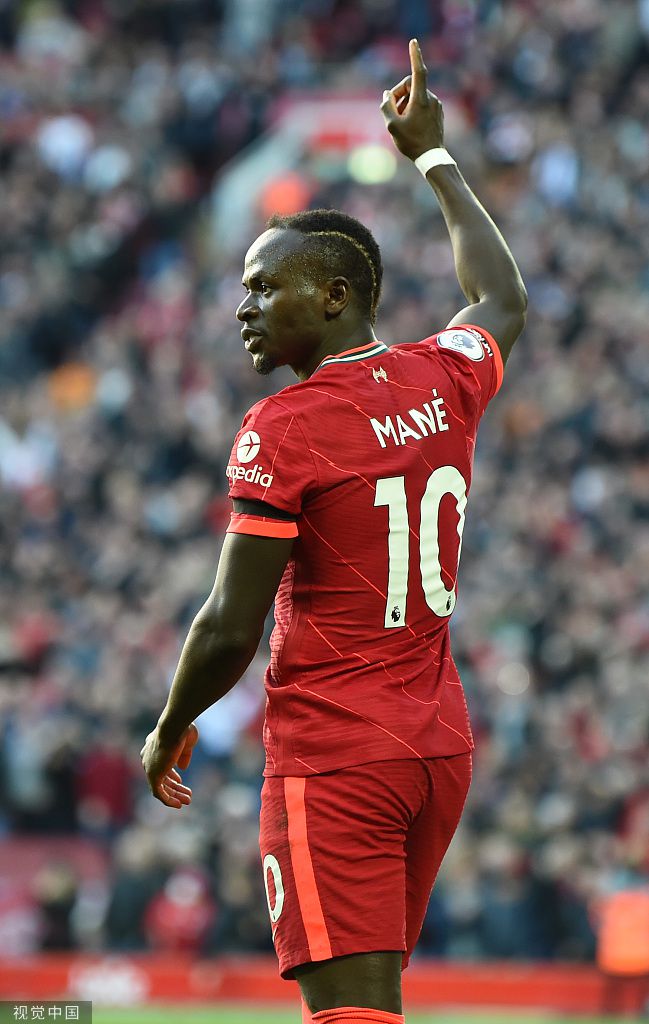 关于利物浦大胜狼队，马内梅开二度，红军气势如虹的信息