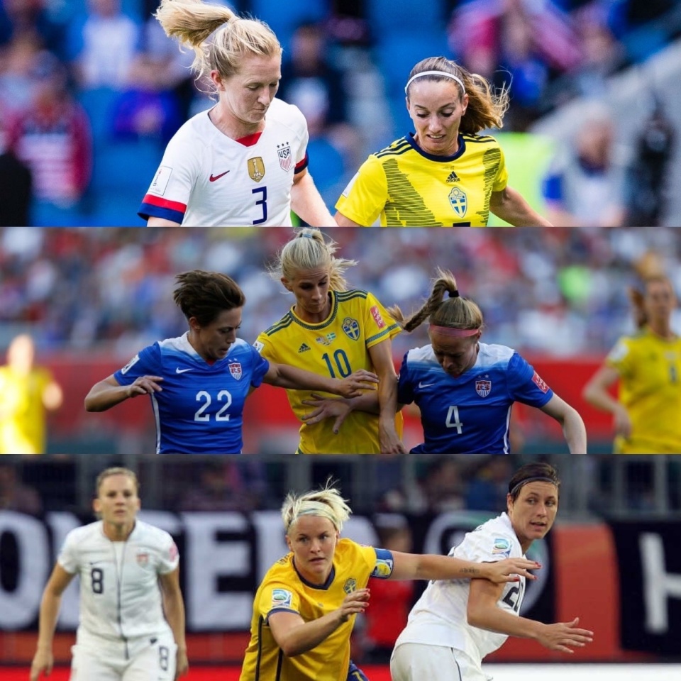 美国女足轻取瑞典队，继续领跑