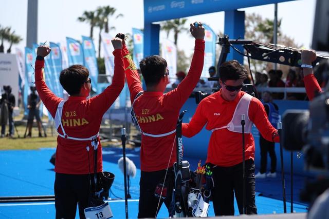 射箭比赛中波兰选手获得铜牌 射箭比赛中波兰选手获得铜牌