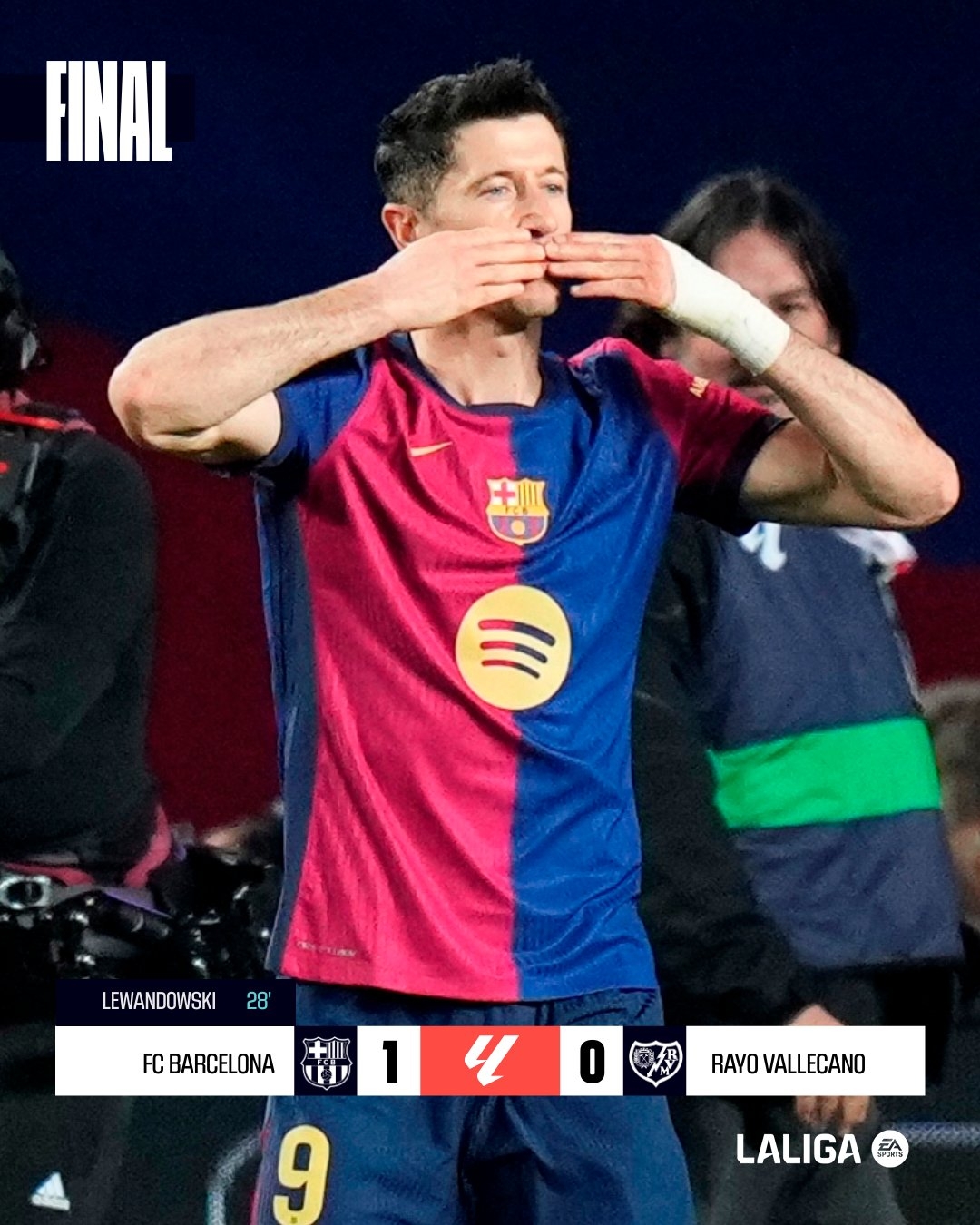 巴萨中场控球，压制对手获胜