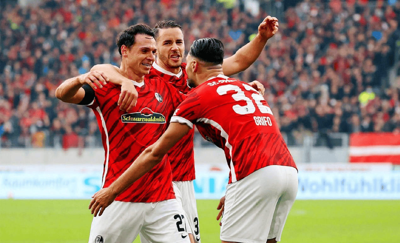 包含弗赖堡主场失分，欲保住积分榜前列位置的词条